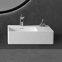 Раковина подвесная ABBER Stein AS2644 L белый матовый