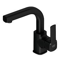 Смеситель GPD Pedra MTL160-S для раковины, черный матовый Смеситель GPD Pedra MTL160-S для раковины, черный матовый