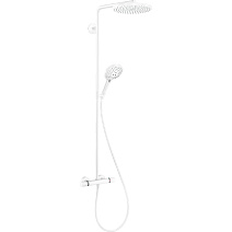 Душевая стойка Hansgrohe Raindance S Showerpipe 240 PowderRain 1jet 27633700 белый матовый