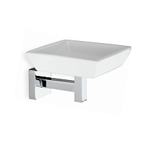 Мыльница Stil Haus Urania U09(08-BI) хром/белый Мыльница Stil Haus Urania U09(08-BI) хром/белый