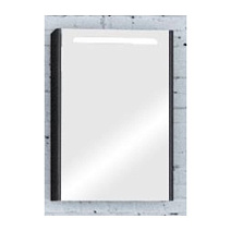 Шкаф-зеркало Aquaton Сильва 1A215502SIW5L 50 дуб макиато