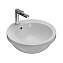 Раковина GLOBO Lavabi d'arredamento SAP50.BI*1 50x50 белый - фото 1