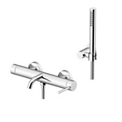 Смеситель Gattoni Circle Two 9100/91C0 для ванны с душем, хром