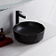 Раковина накладная BelBagno BB1409H301 41x41x14.5 черный - фото 5