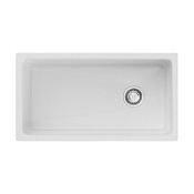 Кухонная мойка Omoikiri Tokara 88-U/I-WH 47.7x88x26 белый глянцевый