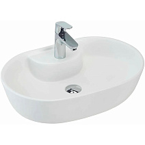 Раковина на столешницу beWash Bogen 88611114 60x39,5x13,5 белый матовый