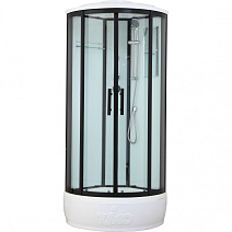 Душевая кабина Timo Standart T-6680B 80x80x220 прозрачное стекло/черный