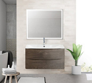Мебель для ванной BelBagno Acqua ACQUA-1000-2C-SO-RNG 100 подвесная, Robere Nature Grigio