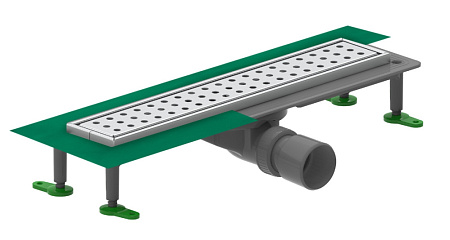 Душевой трап Ctesi Way Round BK4024250 80 хром