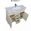 Тумба под раковину Aquanet Луис 00179728 110 бежевая - фото 2