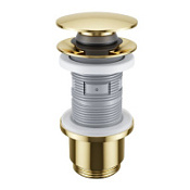 Донный клапан "click-clack" к сифону Excellent ARIN.1485.01GL золото