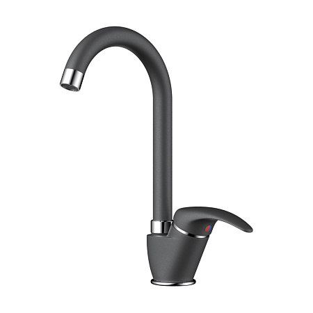 Смеситель Omoikiri Umi-BL 4994270 для кухонной мойки, черный