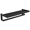 Полка для полотенец ABBER Westen AA1758B черный матовый - фото 1