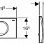 Кнопка смыва Geberit Delta 11 115.120.11.1 белая - фото 2