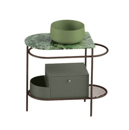 Столешница ArtCeram Flair TFA009 93 verde issogne 