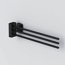 Полотенцедержатель AM.PM Gem A9032722 черный TOTAL BLACK Полотенцедержатель AM.PM Gem A9032722 черный TOTAL BLACK