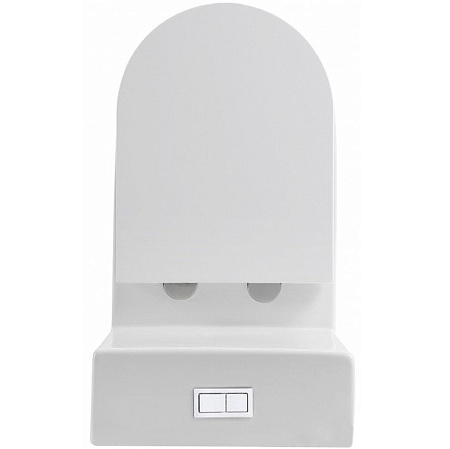 Унитаз-компакт beWash Aldo BKBWT401670 с системой микролифт, белый матовый