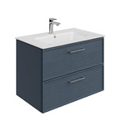 Тумба под раковину Kerama Marazzi Piano Classic PIA.CL.75\BLU.M 75 ясень синий матовый