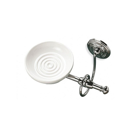 Мыльница Stil Haus Idra I09(08-BI) хром/белый