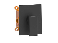 Смеситель AQG Bold 01BOL350NG для душа, черный матовый