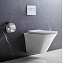 Чаша для унитаза подвесного BelBagno Marmi BB052CHR белый - фото 3