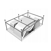 Каркас для ванны Vayer Kasandra Гл000025137 195х135 Каркас для ванны Vayer Kasandra Гл000025137 195х135