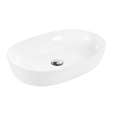 Раковина накладная BelBagno BB1348 42x61x14 белый