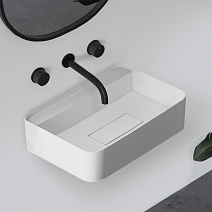 Раковина подвесная ABBER Stein AS2626 белый матовый