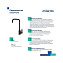 Смеситель для кухни Milardo Poli POLBLL0M05 черный матовый - фото 6