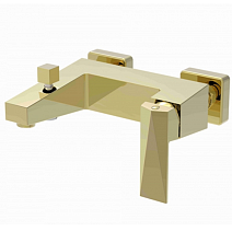 Смеситель Bravat Iceberg F676110G-01 для ванны золото