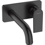 Смеситель Hansgrohe Vernis Shape 71578670 для раковины, черный матовый