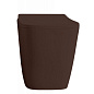 Чаша для унитаза приставного ArtCeram A16 Rimless ASV004 39;00 marrone cocoa