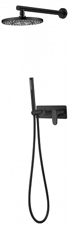 Душевой комплект Boheme Spectre 454-B для душа, черный