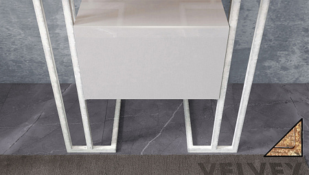 Металлические напольные конструкции Velvex Gelou 40 sahara