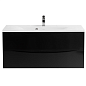 Тумба под раковину BelBagno Marino MARINO-1200-2C-SO-NL-P 120 nero lucido