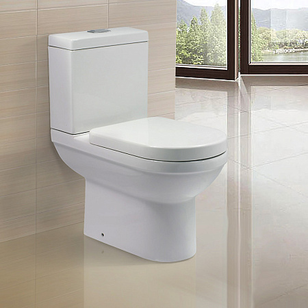 Чаша для унитаза-компакта BelBagno Zorro BB0121WP