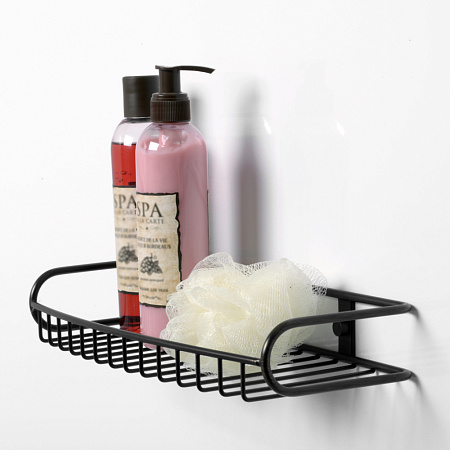 Полка WasserKRAFT Isar K-1811 металлическая, темная бронза