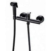 Гигиенический душ со смесителем Bravat D9141BW-RUS черный