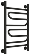 Полотенцесушитель водяной Сунержа Элегия+ 31-0205-6040 600x400 черный матовый