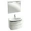 Тумба с раковиной Jacob Delafon Presquile 80 см, 2 ящика, белая - фото 3