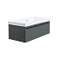 Тумба под раковину La Fenice Elba FNC-01-ELB-G-100 Grigio серый матовый - фото 2