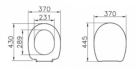 Крышка-сиденье VitrA S20 800-003-001 без микролифта