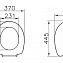 Крышка-сиденье VitrA S20 800-003-001 без микролифта - фото 2