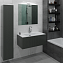 Тумба с раковиной La Fenice Terra FNC-01-TER-G-60 Grigio серый матовый - фото 6
