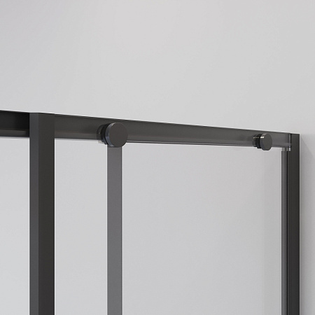 Душевой уголок Niagara Nova NG-6822-34BLACK 80x80x195 стекло прозрачное/профиль черный матовый