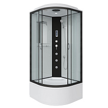 Душевая кабина Niagara Classic NG-6707-14F 80x80x215 стекло прозрачное/профиль черный