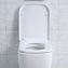 Чаша для подвесного унитаза BelBagno Veneto BB132CHR белый - фото 2