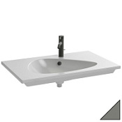 Раковина Jacob Delafon Nouvelle Vague EXAR112-Z-MG2 81х51 см серая