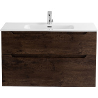 Тумба с раковиной BelBagno Etna ETNA-H60-1000-2C-SO-RW-P 100 Rovere Moro