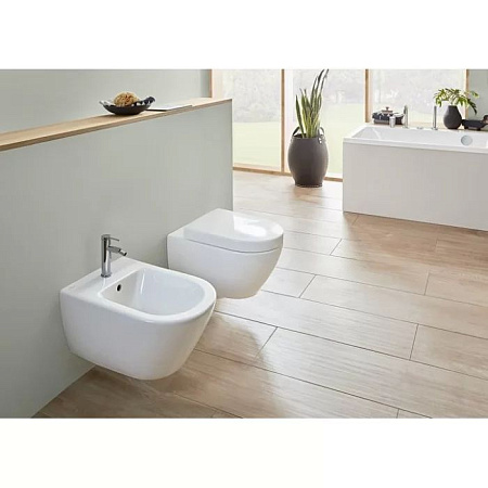 Унитаз подвесной Villeroy & Boch Subway 2.0 Plus 5614A1R1 альпийский белый CeramicPlus